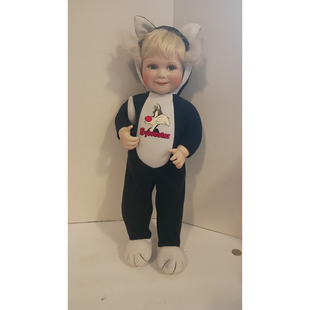 2000 Ashton-Drake Kalin Miller Looney Tunes Sylvester the Cat Porcelain Doll